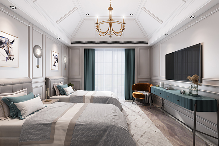 現(xiàn)代美式套房標間2.jpg
